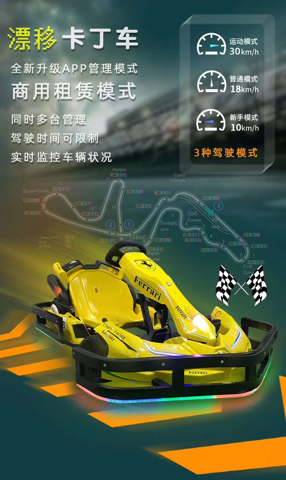 充电卡丁车厂家 双人卡丁车价格 漂移儿童卡丁车价格